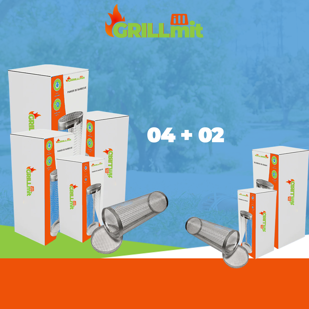 Rouleaux rotatifs pour barbecue