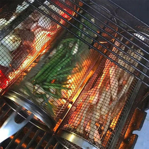 Rouleaux rotatifs pour barbecue