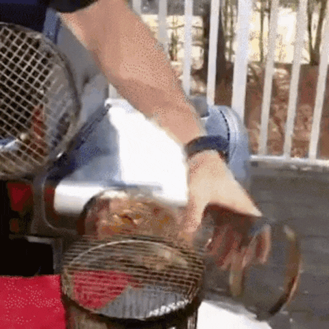 Rouleaux rotatifs pour barbecue