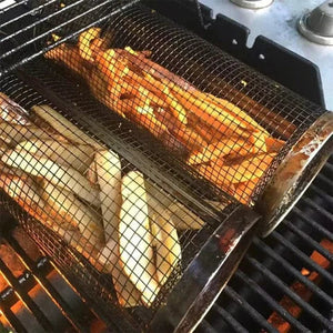 Rouleaux rotatifs pour barbecue