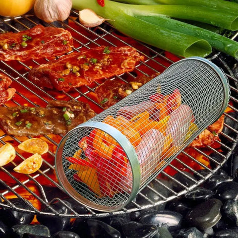 Rouleaux rotatifs pour barbecue